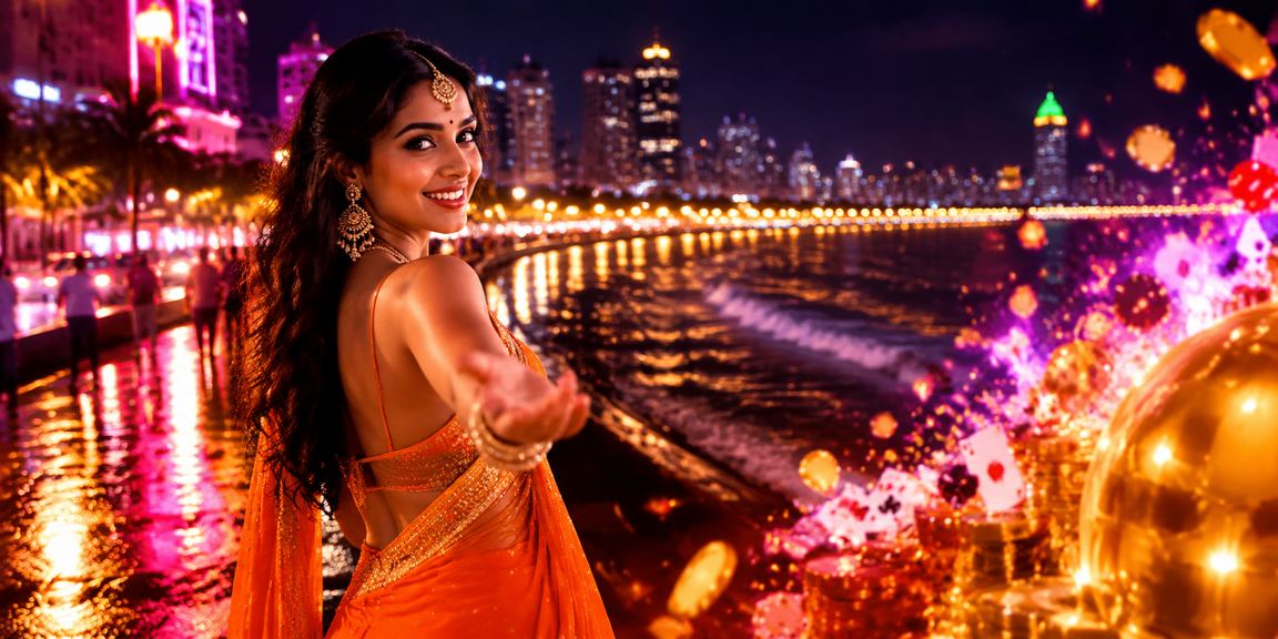 VIP player enjoying exclusive betting atmosphere at Mumbai Marine Drive