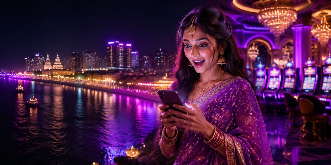 Mobile casino user in Pune using local payments